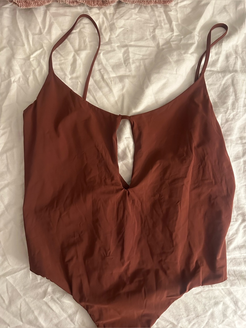 Anemos Women's Rust Brown Swimsuit